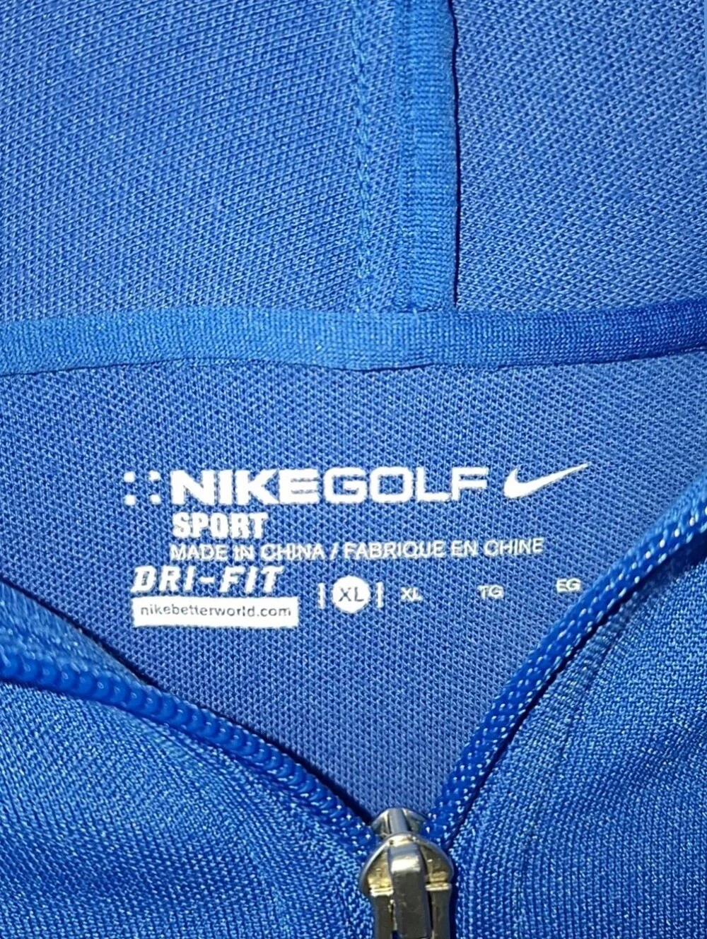 Nike Men’s Royal Blue Full-Zip Training Jacket